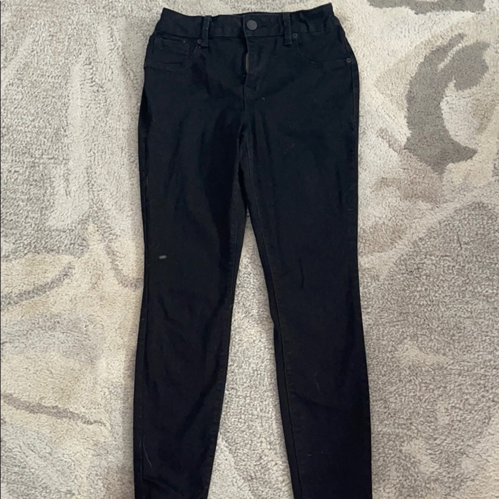 Maurices High Rise Black Skinny Jeans